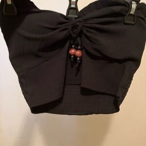 Elegant Black Women's Top